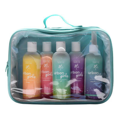 Kit 5 Productos Urban Girls Shampoo Acondicionador Y Crema | Meses sin interés