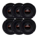 6 Unidades Alto Falante Magnum Woofer Médio 6 Pol 900w Rms