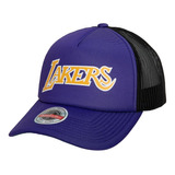 Gorra Mitchell And Ness Nba Hook Trucker Los Angeles Lakers