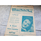 Partitura Muchacha Vals Canaro Manzi Casas