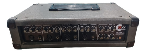 Amplificador Portátil De 4 Canales Y Mezcla 80w Coxx Pa4080c
