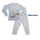Pijama Infantil Niño Modelo Space