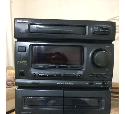 Micro System Aiwa Cx-n2700u ( Sucata )