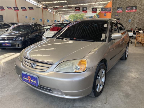 HONDA CIVIC 1.7 LX 16V GASOLINA 4P MANUAL 2002/2002