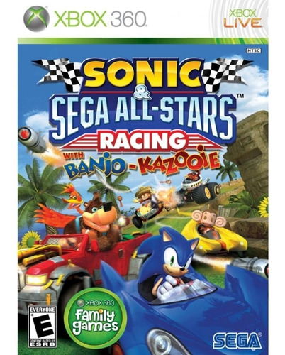 Sonic & Sega All Star Racing With Banjo-kazooie Xbox 360