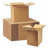 Cajas De Cartón E Commerce 20x20x20 Mudanza Reforzada X10