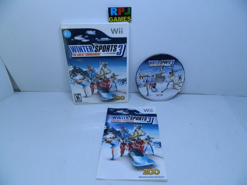 Winter Sports 3 Original P/ Nintendo Wii - Loja Fisica Rj