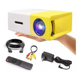 Mini Proyector Led Video Beam Yg300 Hdmi Usb Av 600 Lumenes