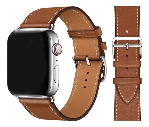 Correa De Cuero Para Apple Watch 38 40 41 42 44 45 49 Ultra