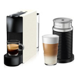 Cafetera Nespresso Essenza Mini C Aeroccino3 Color Blanco