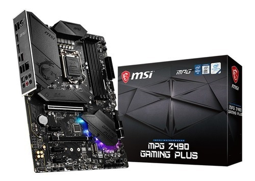 Motherboard Msi Mpg Z490 Gaming Plus 11va Gen 1200