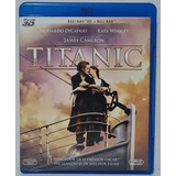 Blu-ray 3d + Blu-ray Titanic - Original