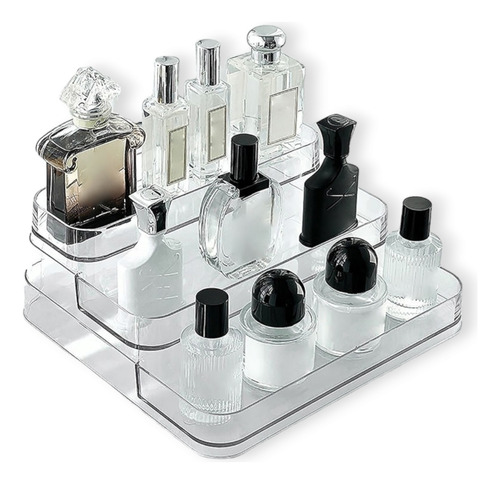Organizador Maquillaje Cosméticos Perfumes Joyería Acrílico 