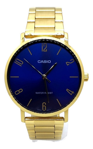 Reloj Casio Caballero Original Mtp-vt01g-2b2 