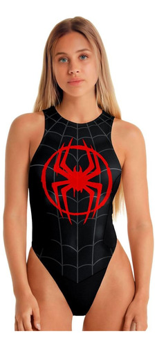 Body Multiusos Miles Morales Para Mujer Deportivo, Casual