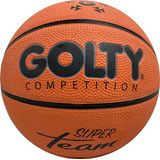 Balón De Baloncesto Golty Super Team #7 Original, Caucho