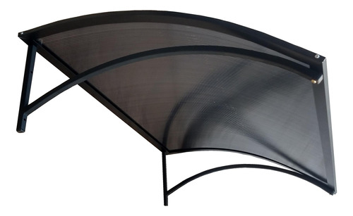 Toldo Em Alumínio E Policarbonato Alveolar 1,09 M X 77 Cm