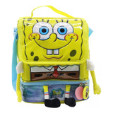 Lunchera Lonchera Infantil Escolar Bob Esponja Color Amarillo