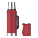 - Set Termo Clásico 950ml Mate 236ml Stanley Acero Inoxidabl