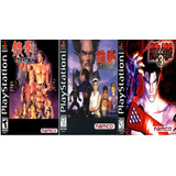 Jogos Play 1 Ps1 Tekken 1,2 E 3, Serve Em Psp, Pc E Ps2 Fat