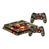 Skin Para Playstation 4 Slim Modelo (30177ps4s)