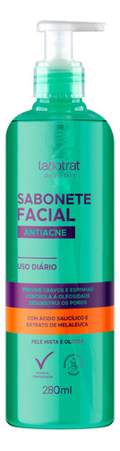Sabonete Antiacne Facial Esfoliante Skin Care Labotrat 280ml