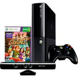 Xbox 360 +kinect+2 Jogos+2 Controles Semi Novo