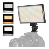 Panel Led Para Foto Y Video 416 Leds Kit Batería Y Cargador