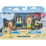 Bluey Figure - Paquete De 4, Bingo, Bandido  Y Chile