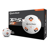 Pelota De Golf Taylormade Tp5x Pix 3.0 - White / Docena