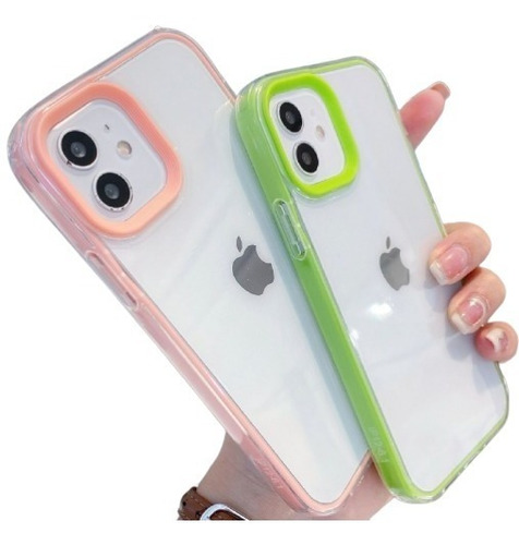 Capinha Case Bumper Compatível Com iPhone 12 13 14 Pro E Max