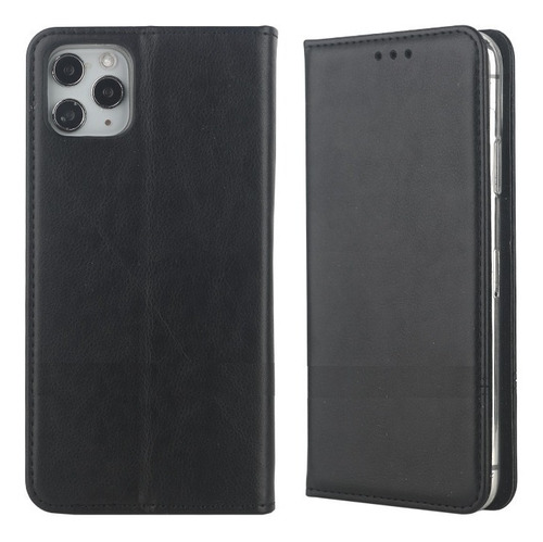 Funda Con Tapa Imantada Cuero Pu Para Celular Samsung