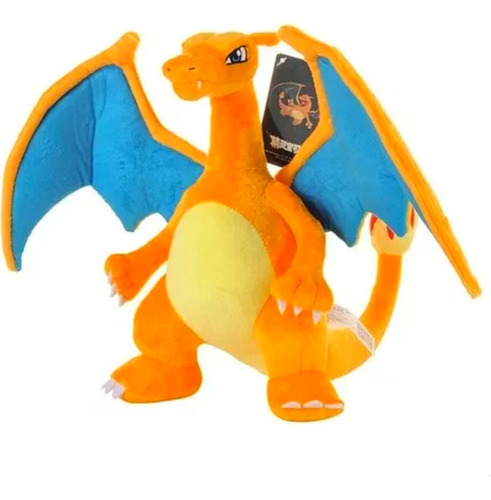 Charizard Pokémon Pelúcia Original Nintendo 28cm Charmander