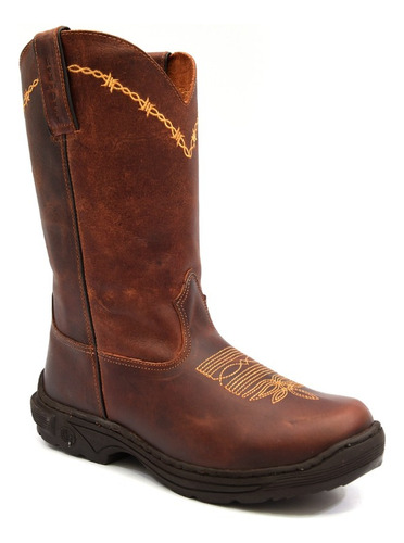 Bota Country Texana Cano Longo Botas Masculinas Original.