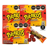 Pikaros Tamarindo Chile 500pz Ricolino Dulce Mexicano