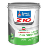 Latex Cielorrasos Z10 Blanco 1 Litro Sherwin Serrentino