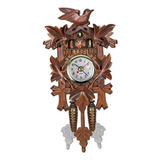 Reloj De Cuco Alemán Antiguo, Arte Creativo En Metal Par [u]