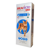 Bravecto Plus Transdermal 250mg Para Gatos De 2,8 A 6,25 Kg