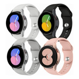 4 Pieza Pulsera Sport Para Samsung Galaxy Watch 5 Pro 4 Gear