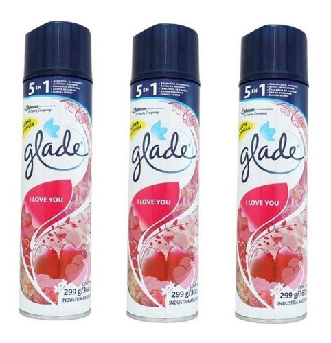 Desodorante Amb Glade Aerosol Ilove Packx3u.(cod. 2265)