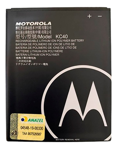 Bateria Motorola Moto E6 Plus Kc40 Original F-gratis