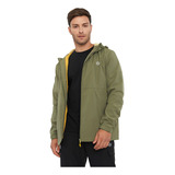 Casaca Outdoor Hombre Forro Polar Verde Corona