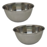 Bowl Tazon Ensaladera Alimentos Acero Inoxidable 1850ml 2 Pz