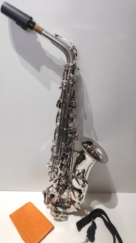 Saxofone Alto Mib Weril Spectra A931 Níquel Original