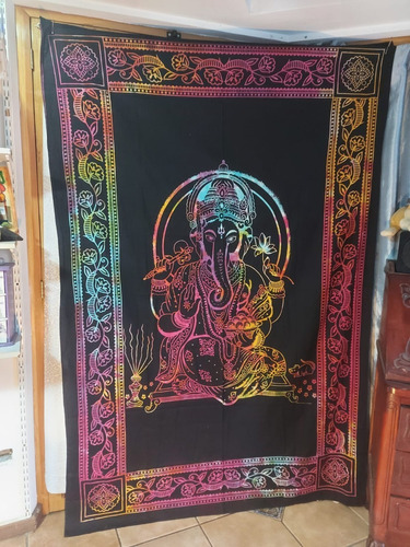 Tapices (telas De India) -  Ganesha Tipo D