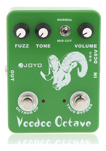 Pedal De Efectos Effect Joyo Bypass Octave Guitar Voodoo Jf-