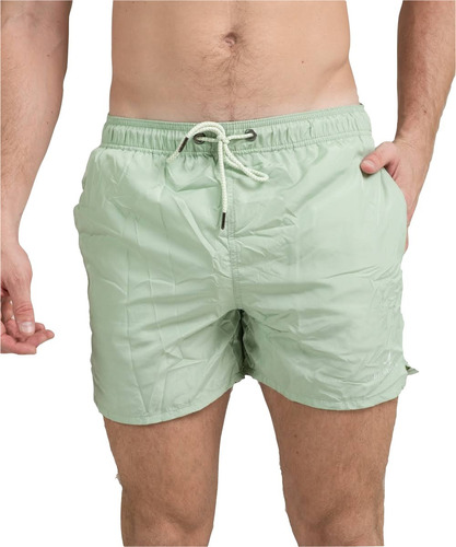 Short Traje Baño Hombre Brooksfield Liso Importado 6719b