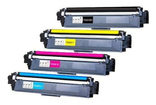 4 Toner Genéricos Tn 225 Compatibles Para Hl-3140 9130 9330