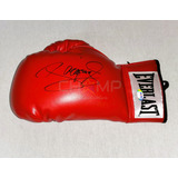 Guante Autografiado Manny Pacquiao Box Boxeo Everlast Pacman