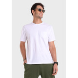 Polera Cuello Redondo Con Bolsillo Arrow Po2675bl